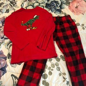 Boys Christmas pajama set size S/M
